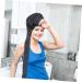 CANIGHT 2pcs Dry Hair Cap Steamer Caps Thermal Hair Caps Durable Hats Conditioning Cap Cappy Hat Black 190t - Buy Online on SooperMarket.com