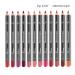 Aseawave Lip Liner Pencil Set - 12pcs High Pigmented Creamy Matte Lip Liners for Girls and Women - Lip Makeup Gift for Daily, Travel, Party, Work - Buy Online on SooperMarket.com
