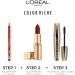 L'Or al Paris Color Riche Satin Smooth Lipstick Moisturising Pure Pigment Lip Colour With Omega 3 & Vitamin E 214 Violet Saturne 214 Plum 1 count (Pack of 1) - Buy Online on SooperMarket.com