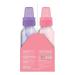 Dr. Brown's Girls' 6-Pack 8 oz. Bottles - 3 Lavender, 3 Pink - Natural Flow Design - Buy Online on SooperMarket.com