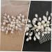 Beavorty Wedding Hair Comb Bridal Headwear Wig White Crystal Decorative Hair Comb - Buy Online on SooperMarket.com