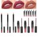 3PC Matte Liquid Lipstick & Lip Liner Set - Waterproof Durable Makeup for Women | Best Cosmetics Gift - Buy Online on SooperMarket.com