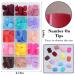 LuckForever 360pc Kids Press On Nails - Matte Short Square Fake Acrylic Fingernails for Girls & Women - Full Cover French Colored Manicure Decor - Buy Online on SooperMarket.com