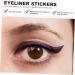 Mikinona Double Sided Tape 18 Pairs Anti Sweat Eyeliner Purple Duct Tape Adhesive Eye Line Strip Eyeliner Sticker Tool Man Eyes - Buy Online on SooperMarket.com