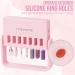 MAKARTT Nail Drill Bit Holder & Storage Case - Pink | 7 Anti-Slip Holes, Detachable Stand, Organize Nail Tech Supplies - Buy Online on SooperMarket.com