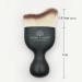 Buy Dual-Action Brush for Foundation & Powder - Global Fashion | 10x6x3cm 15g Black - International Shipping - Buy Online on SooperMarket.com