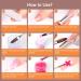 Lavender Violets 12-Colours Acrylic Powder Nail Kit with DIY Art Tools - N963A Sunset Rose Gold - Buy Online on SooperMarket.com
