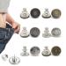 6 Pcs Buttons for Jeans,Adjustable Jean Button Pins,Pant Waist Tightener,No Sew and No Tools Instant Jean Button Pins for Pants, Simple Installation, Reusable and Adjustable(Style 1)