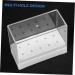 Mipcase 2 Pcs Nail Drill Bit Container Drill Bit Stand for Nails Nail Drill Bit Holder Drill Bits Cleaning Brush Case Drill Bits Display Case Nail Bits Manicure Tools Portable Plastic - Buy Online on SooperMarket.com