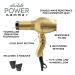 Gamma+ Absolute Power & Absolute 2000 Professional Tourmaline Ionic Hair Dryer - Unisex Gold Includes 2 Concentrator Nozzles - International Shipping Available - Buy Online on SooperMarket.com