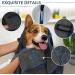 Buy Kinhwa Extra Absorbent XXL Dog Towel - 76x127cm Microfiber Pet Towel Quick Drying Soft & Durable Washable Dark Gray - Ideal for Dogs - Buy Online on SooperMarket.com