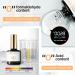 Modelones Gel Top Coat 10ML - High Gloss No Wipe Top Coat for Long-Lasting Home Manicure | Gift Box Included - Buy Online on SooperMarket.com