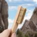 Premium Rock Climbing Brush with Boar's Hair Bristles - Ideal for Indoor & Outdoor Climbing Holds & Chalk - Ergonomic Handle - CJ-CB2010B - Buy Online on SooperMarket.com