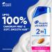 Buy Head & Shoulders Smooth and Silky 2-in-1 Anti Dandruff Shampoo + Conditioner 180ml | International Shipping Available - Buy Online on SooperMarket.com