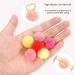 Qearl 48 Pcs Colored Ball Dog Ties Small Dog Bows - Pet Grooming Hair Accessories for Puppy & Cat - Buy Online on SooperMarket.com