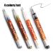 1/4pcs Nail Art Painting Pen Set - Quick Dry Acrylic Graffiti Pens for DIY Nail Beauty - 1mm Tip for Acrylic Natural & Gel Nails (4 Colors) - Buy Online on SooperMarket.com