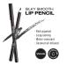kiss New York Professional Creamy Lip Liner in Black - Long-Lasting Lip Color, Water-Resistant Lip Makeup - Buy Online on SooperMarket.com