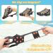 Buy Tboonor Ice Spikes for Shoes - Anti-Slip Crampons with 10 Spikes for Snow & Ice - Size L 40.5-45 (EU) - Orange Red - Buy Online on SooperMarket.com