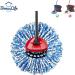 4 Pack Mop Head for EasyWring Spin Mop Refill - New Version Replacement - Buy Online on SooperMarket.com
