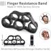 Grip Strength Trainer Kit: Hand Trainer Finger & Wrist Coach Forearm Training Equipment - Gyroball Gray & Black for Stress Relief - Buy Online on SooperMarket.com