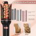 Automatic Hair Curler | 1 Curling Iron with Large Slot Auto Rotating 4 Temps & 3 Timer Settings | Dual Voltage & Auto Shut-off for Perfect Curls - Black - Buy Online on SooperMarket.com