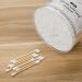 Jasincess 500 Cotton Swabs - Natural Double Round Lace with Bamboo Sticks | Multifunctional Sanitary Swabs for Home & Travel - Buy Online on SooperMarket.com