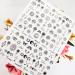 Alien Nail Art Stickers - 3D Astronaut UFO Rocket & Moon Designs | Luminous Self-Adhesive Decals for Women & Girls Manicure Decor - Buy Online on SooperMarket.com