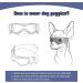 Dog Sunglasses | UV Protection Goggles for Small/Medium Dogs - Comfortable, Adjustable & Windproof Pet Eyewear - Buy Online on SooperMarket.com