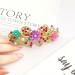 Crystal Flower Hair Barrettes Vintage Butterfly Rhinestone French Spring Clasp Claws Pearl Hair Clips Accessories for Women Girls Teens (Multi-colored) - Buy Online on SooperMarket.com
