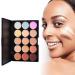 RoseFlower 15 Color Concealer Makeup Palette with 11 Makeup Brushes - Professional Salon Quality for Daily Use | 001 Set A - Buy Online on SooperMarket.com
