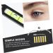 Baluue 1pc Microblading Eyebrow The Tools Eyebrow Measure Tool Silver Eyebrow Positioning Tool - Buy Online on SooperMarket.com