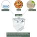 PINVNBY Acrylic Parrot Bath Box - No-Leakage Bathtub for Cage - Hanging Tube Shower Box - Water Injector Balls - Toys for Small Pet Birds - Transparent (6 Pcs) - Buy Online on SooperMarket.com