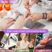 100Pcs 240 Grit Sanding Bands for Nail Drill - Extra Fine Zebra Nail Sanding Bands Set for Manicures & Pedicures - Buy Online on SooperMarket.com