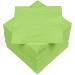 HEKU 100 single-colored napkins 3-layer 33x33cm i Uniform quality for events & gastronomy I practical 5-pack I highly absorbent and stylish light green