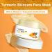 Turmeric Dark Spot Masks Acne Treatment Hyperpigmentation Treatment Contain Turmeric Vitamin C and Kaolin Clay Deep Cleansing and Reduce Acne Dark Spots Face Masks Skincare. - Buy Online on SooperMarket.com