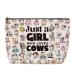 Funny Boba Ramen Tea Taco Cheese Butter Ketchup Lemon Bread Mushroom Planet Lover Gifts Makeup Bag for Girls Foodie Multicolor 1101