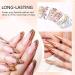 Saviland Metallic Gel Nail Polish Set - 6 Colors | Soak Off UV LED Glitter Nail Art Kit - Buy Online on SooperMarket.com