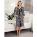 Marvmys Maternity Nightdress for Hospital Breastfeeding - 3/4 Sleeves Nursing Nightgown, V Neck Pajama for Pregnant Women - Black M - Buy Online on SooperMarket.com