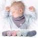 Lulu Moon Baby Bib & Muslin Scarf Set - Triangular Baby Scarves for Boys & Girls (6 Pieces Dream Unicorn) | International Shipping - Buy Online on SooperMarket.com
