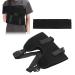 Adjustable Arm Sling Shoulder Immobilizer | Rotator Cuff Support Brace - Black - Buy Online on SooperMarket.com