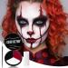 Buy Black White Red Face Paint Kit - Includes 3 Sponges & Brush | Perfect for Baseball Softball Halloween Makeup Cosplay & Theme Parties - Buy Online on SooperMarket.com