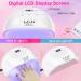72W UV Nail Lamp for Gel Nails LKE LED Nail Dryer with Timer & Auto Sensor | Professional Nail Art Tools - Buy Online on SooperMarket.com