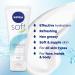 NIVEA Soft All-Purpose Moisturizing Cream 75mL Light Non-Greasy Everyday Moisturizer & Hand Cream for Post-Sanitizer Use | Shop Internationally - Buy Online on SooperMarket.com
