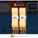 GRIBBID Field Hockey Stick Grip Tape - Original Dutch Chamois - Yellow 2-Pack | International Shipping Available - Buy Online on SooperMarket.com