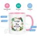 YHRJWN Best Aunt Ever Gifts La Mejor Tia Del Mundo Gifts in Spanish Aunt Gifts from Niece Nephew Christmas Mothers Day Birthday Gifts for Aunt Tia Best Tia Ever Gifts Aunt Coffee Mug 11 Oz White-pink Handle - Buy Online on SooperMarket.com
