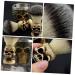 Buy Balacoo Skull Beard Brush Set - Men's Badger Shaving Brush & Mug | Premium Barber Tools for Facial Cleaning & Shaving Soap Bowl - Buy Online on SooperMarket.com