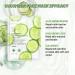 Cucumber Face Mask 5pc Hydrating Face Masks Hyaluronic Acid Anti Aging Soothing Brightening Skin Face Sheet Masks Replenish Moisture Skin Brightening Skin Barrier Repair Moisturising Face Mask Green-Cucumber - Buy Online on SooperMarket.com