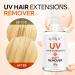Hair Extension UV Glue Remover - Fast Dry Waterproof & Mild Transparent Solution for Easy Removal - Buy Online on SooperMarket.com