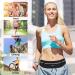 Haissky PLASS Waterproof Running Belt for Cell Phones - Ultra-Thin Hip Bag for Jogging Fitness and Travel (Fits Phones Up to 6.9 ) - International Shipping - Buy Online on SooperMarket.com