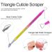 Quick Gel Nail Polish Remover Set | Shape N Buff & Cuticle Pusher | Effortless 2-5 Min Removal | Colorful Nail Care Essentials - Buy Online on SooperMarket.com